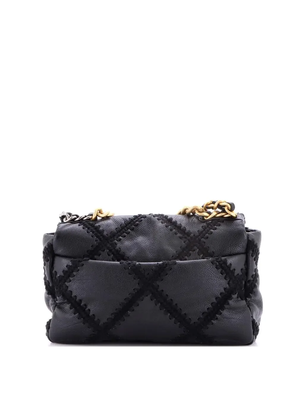 Chanel 19 Flap Bag Crochet Quilted #290186C40B